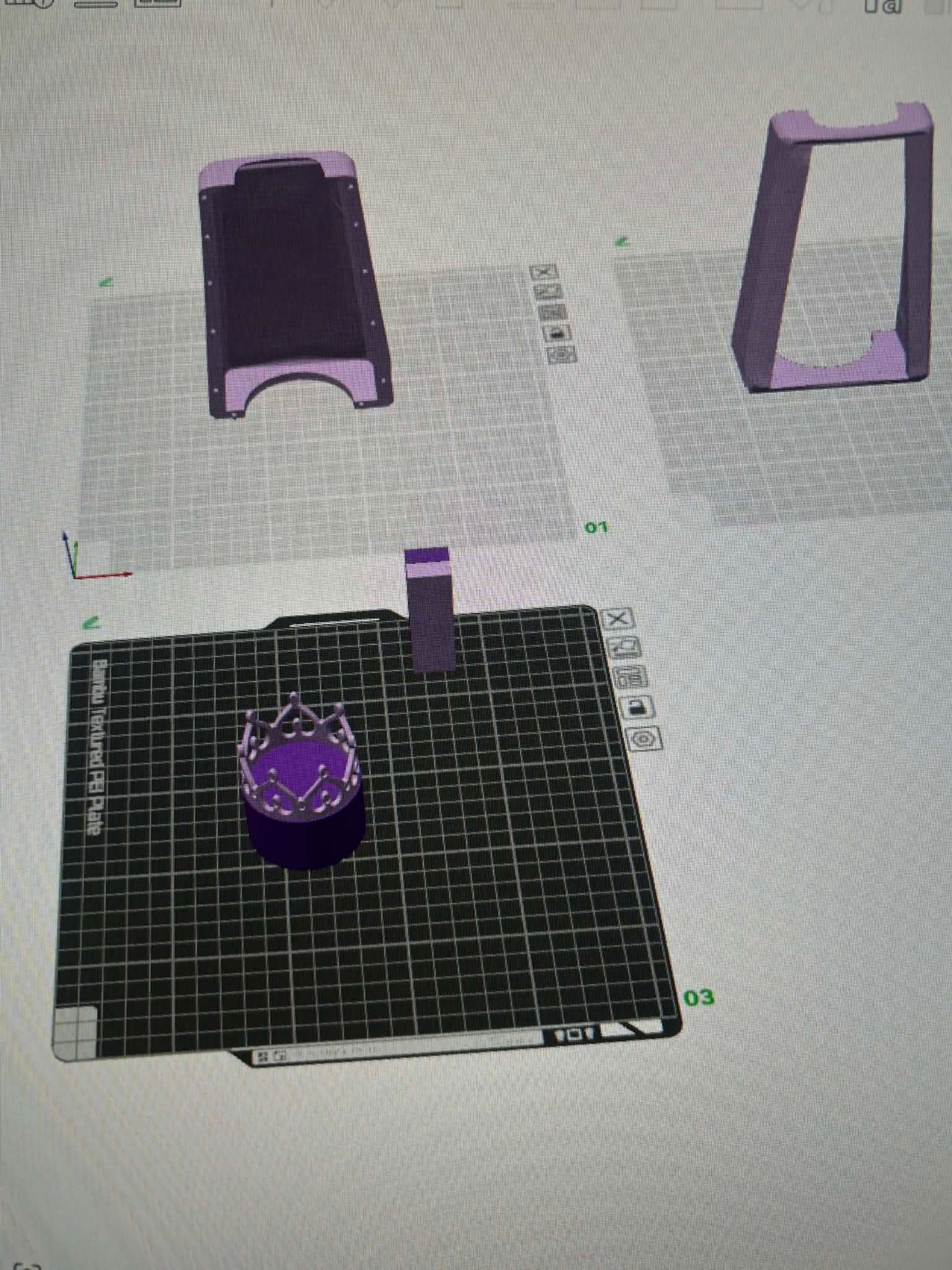 bottle cover print file