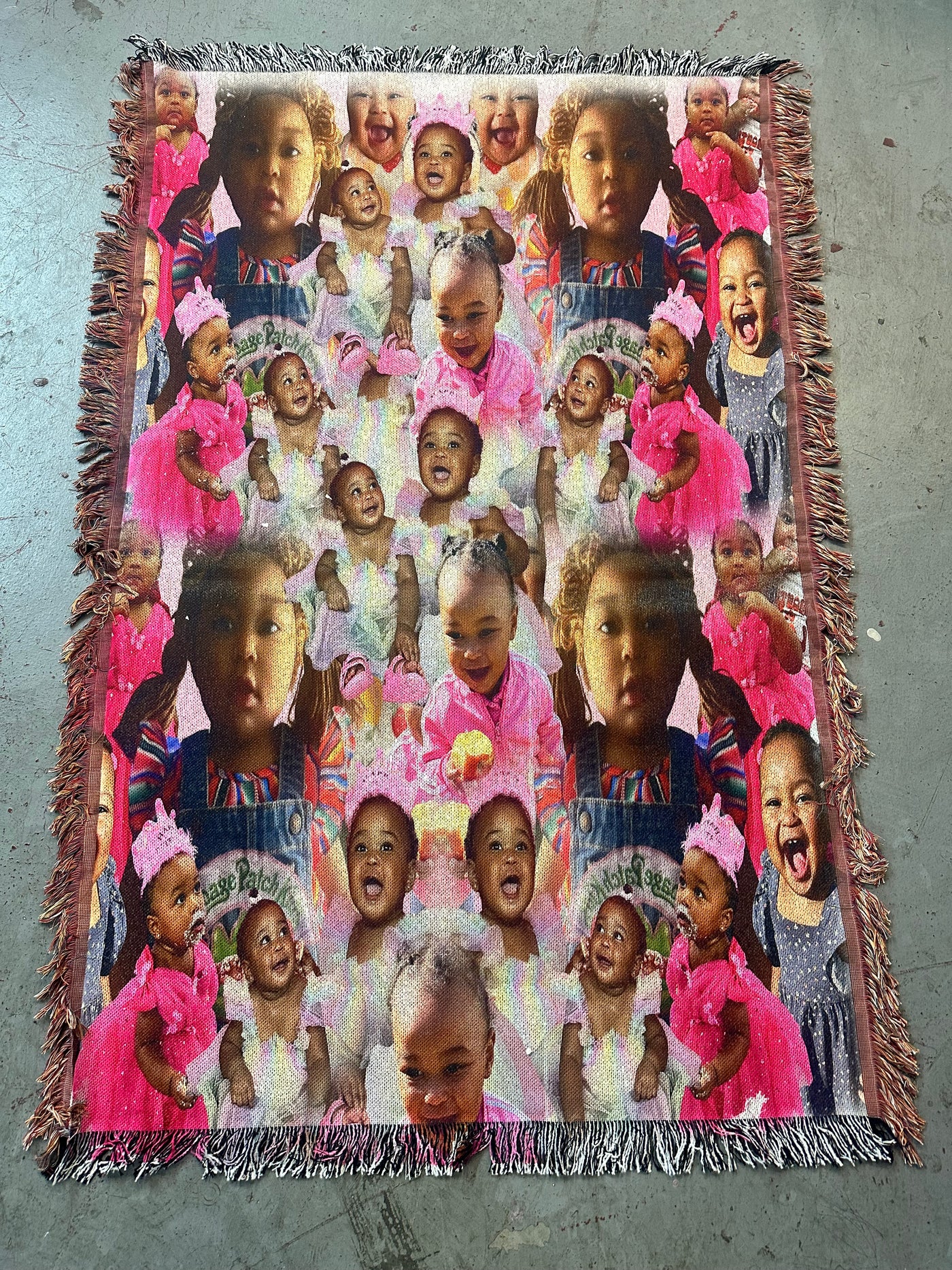 Tapestry blanket 54x72
