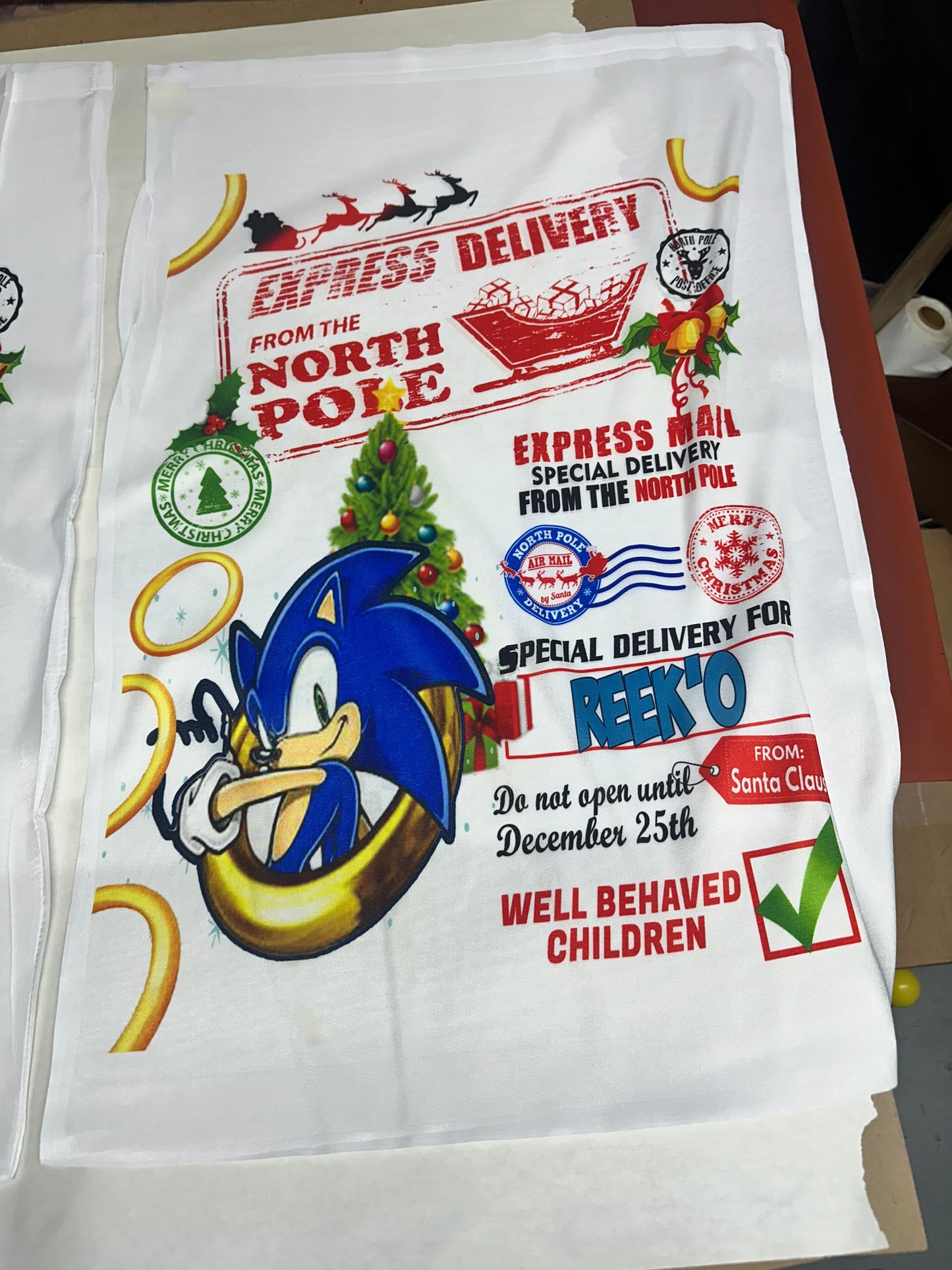 Santa sacks