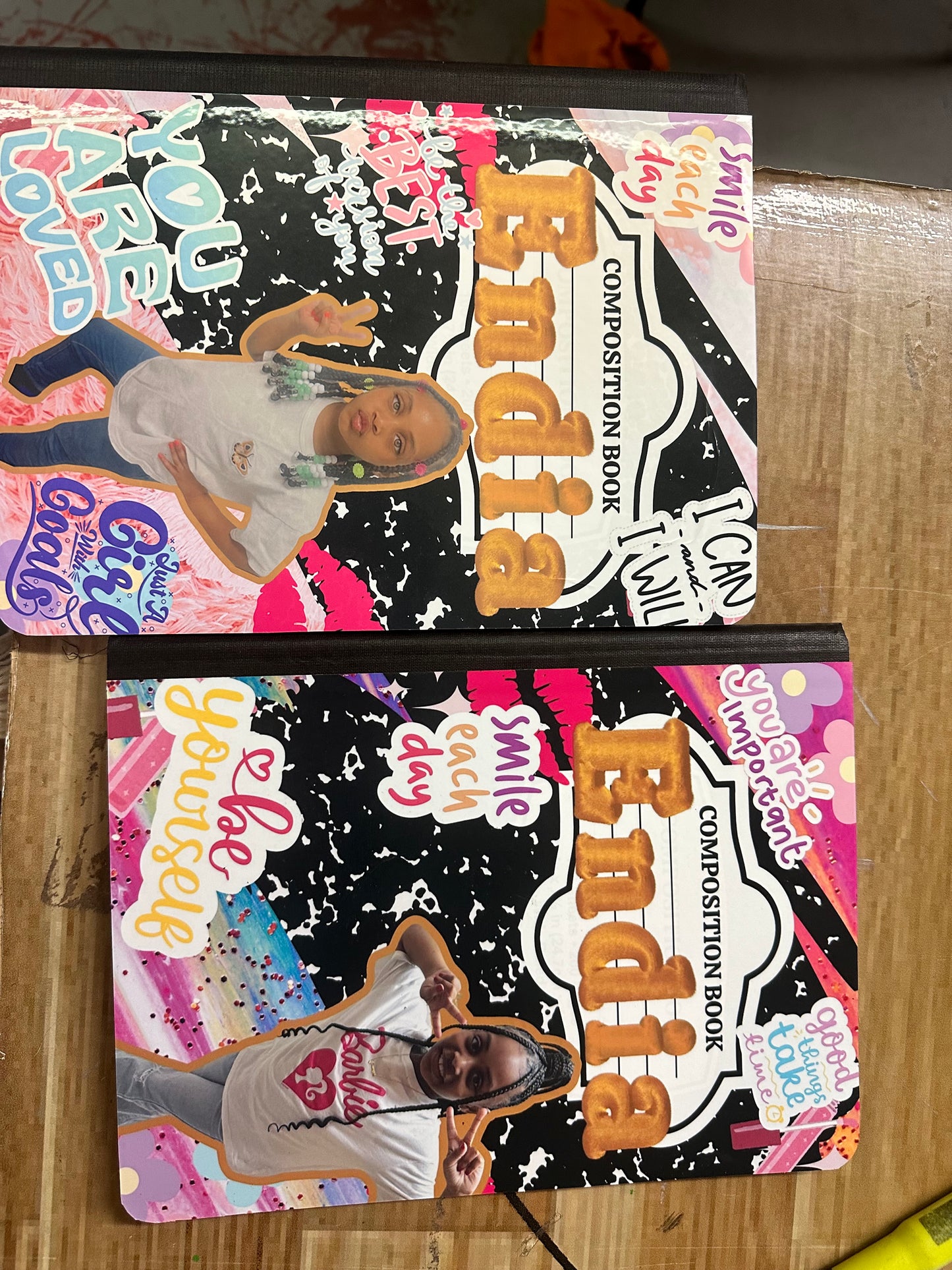 Custom composition books