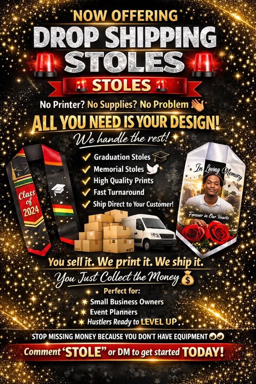 drop shipped stoles
