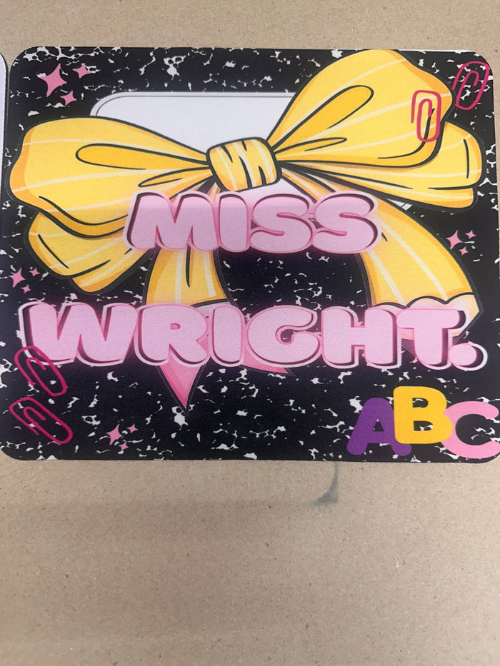 Custom mouse pad