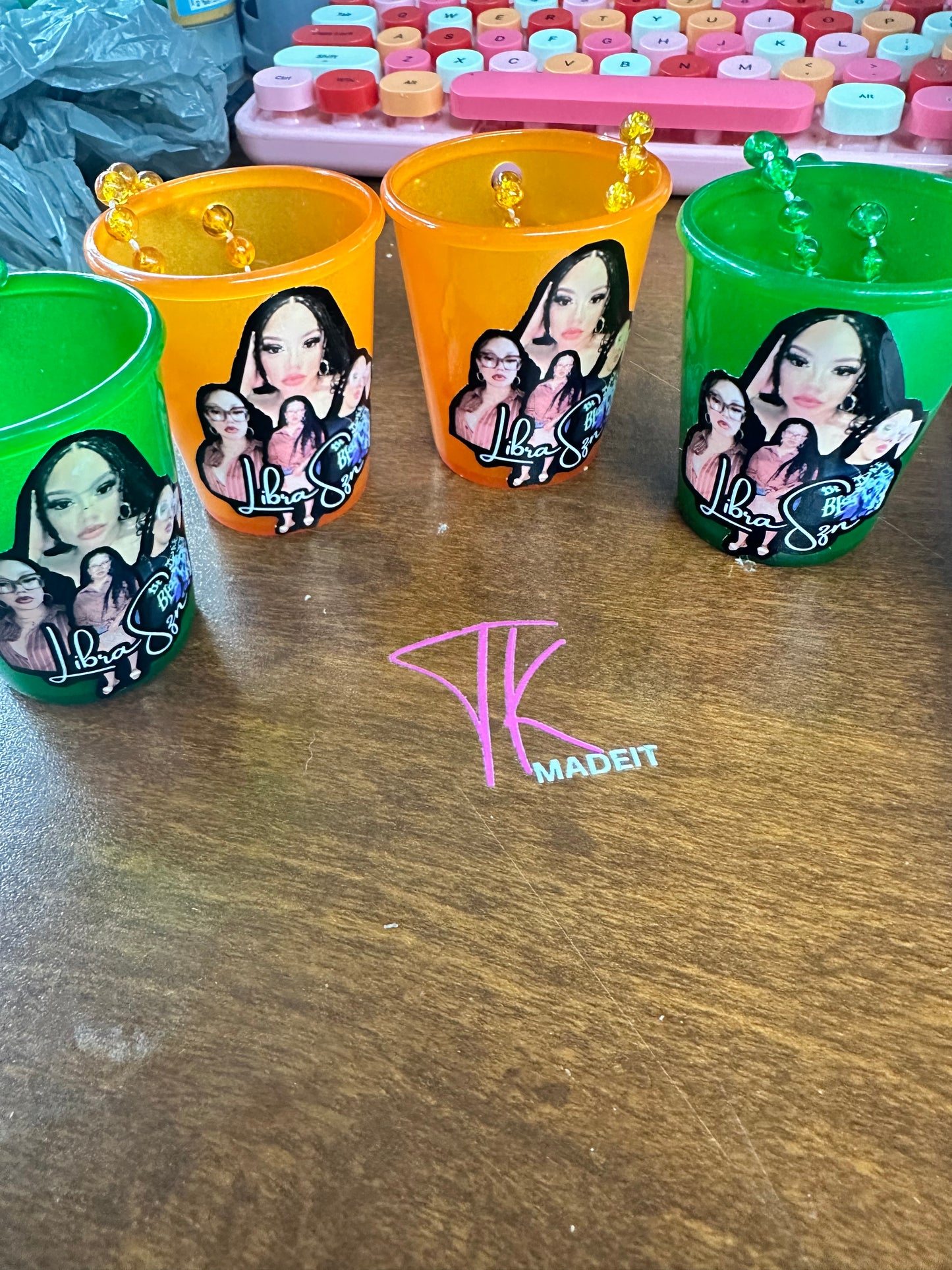 Necklace Shot glasses