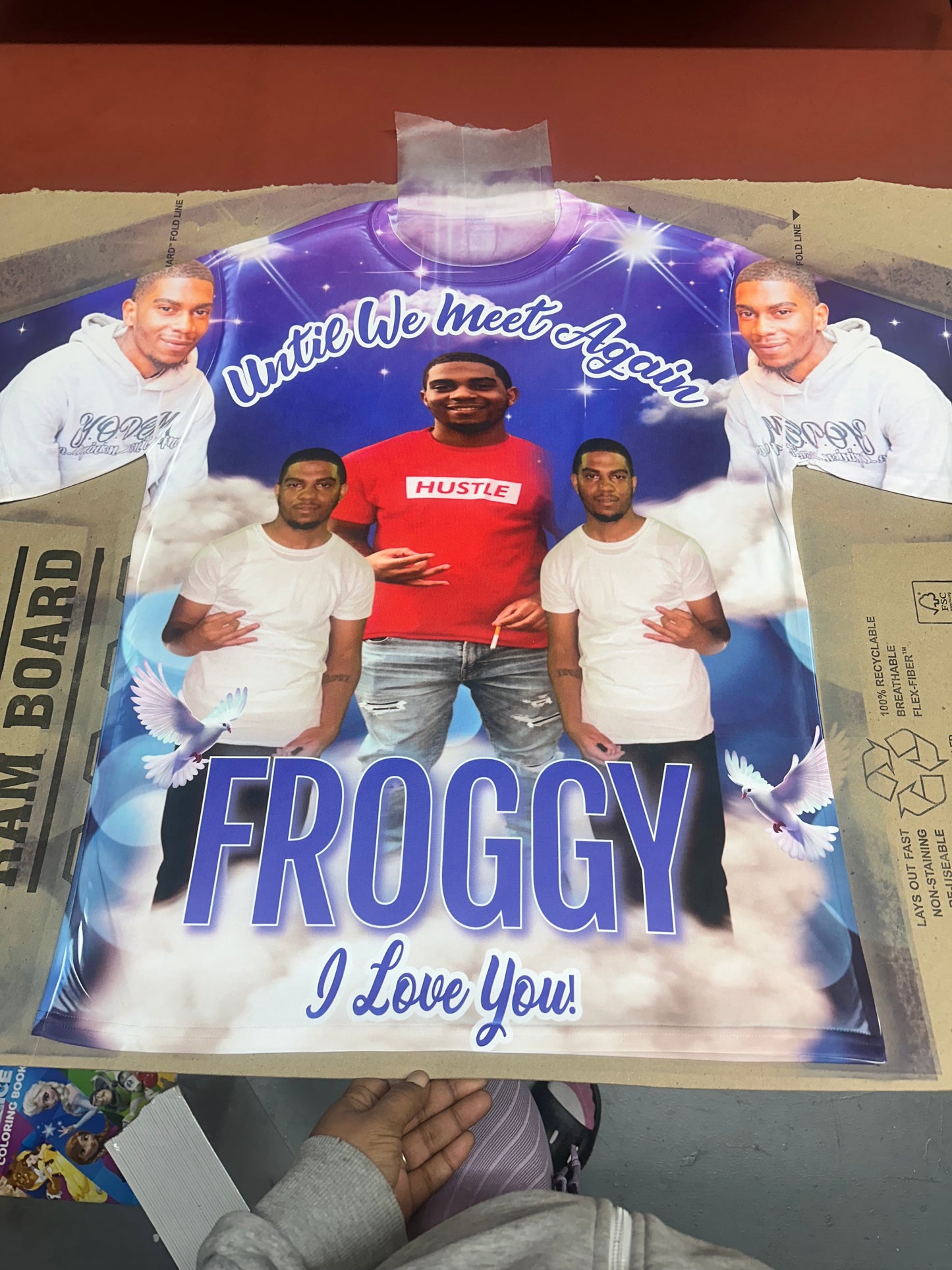 3d memorial shirt