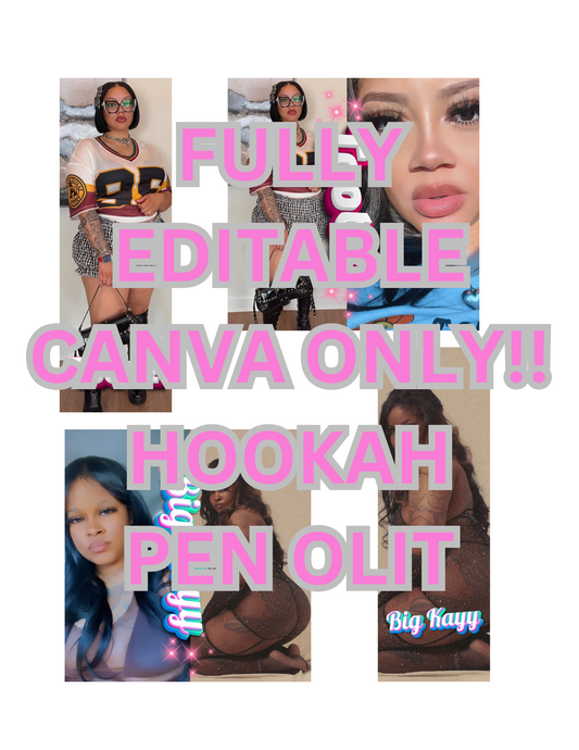 hookah pen template