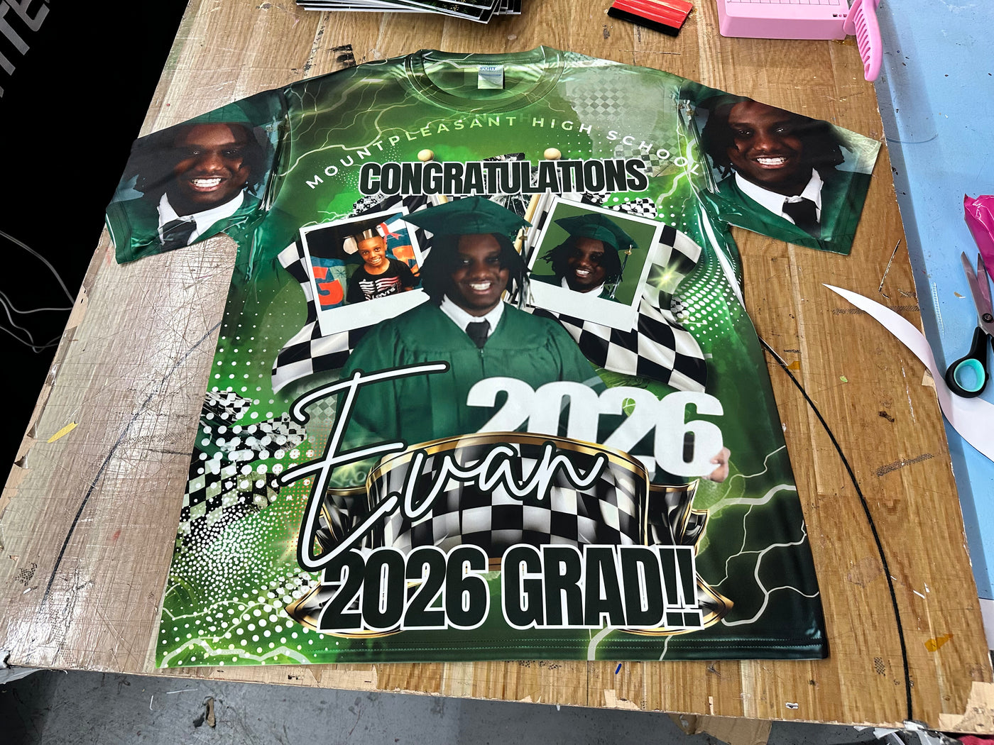 3d Graduation Shirt