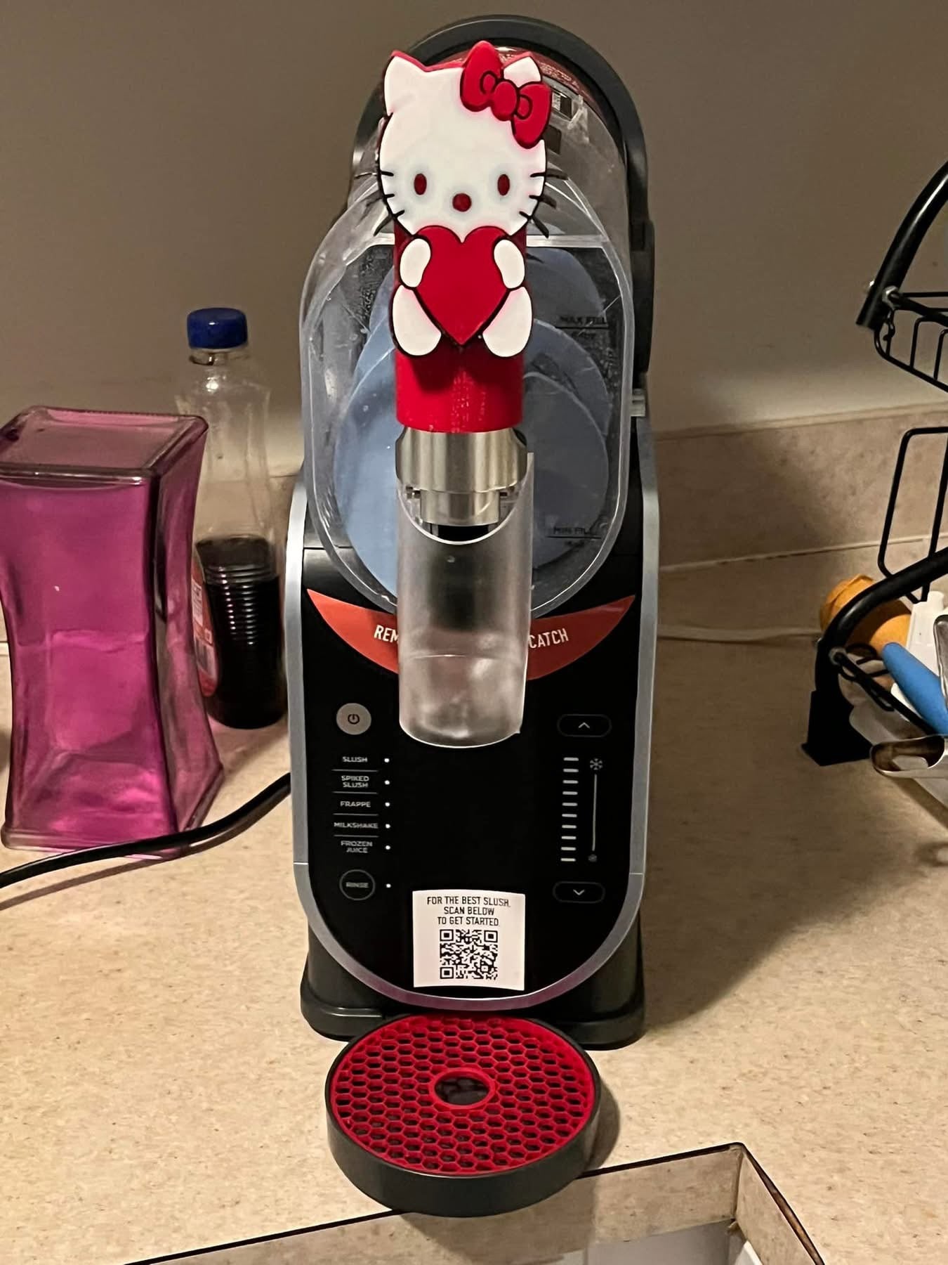 Ninja slushy handle & drip tray