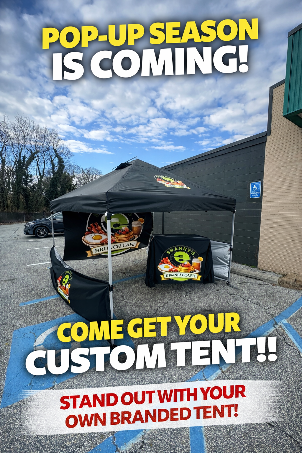 Custom tent