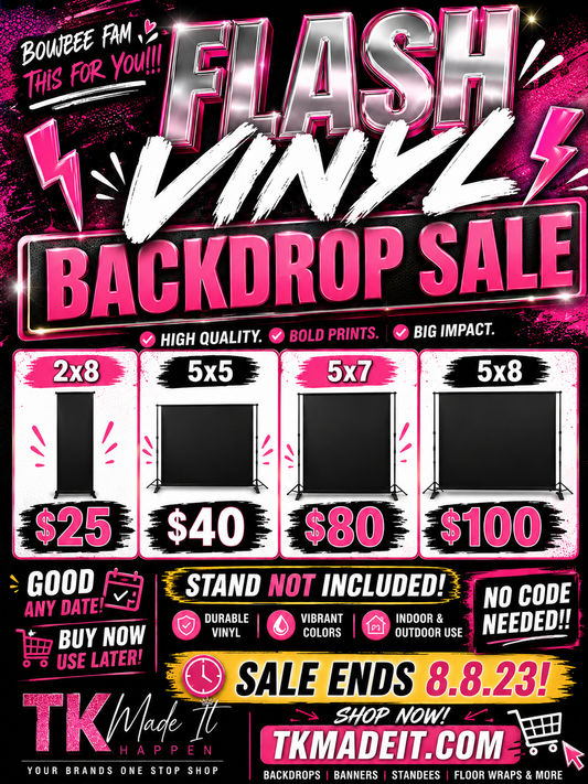 Backdrop sale