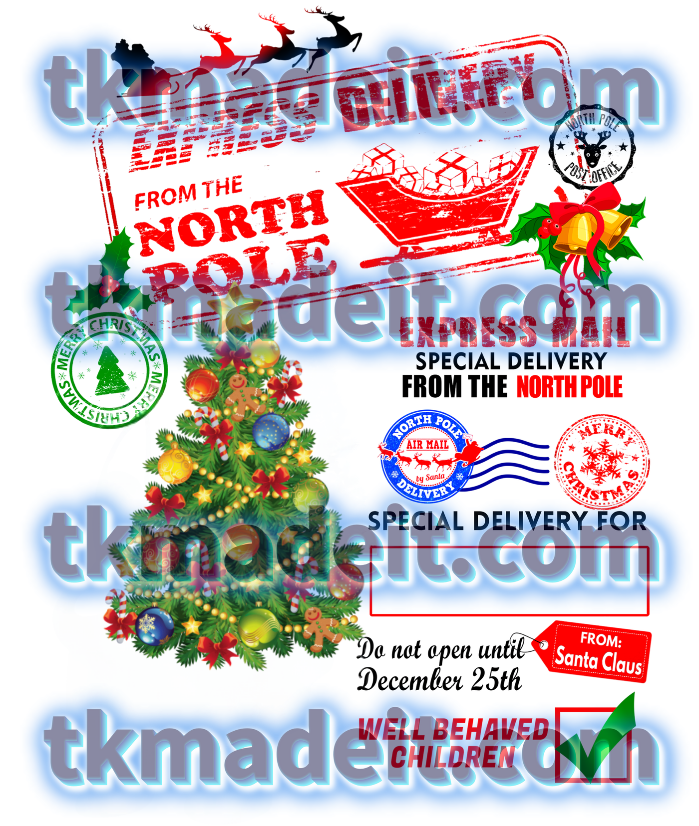 Santa sack temp