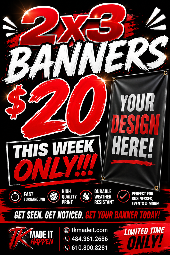 20 banner sale
